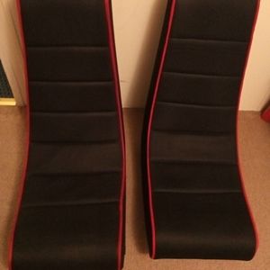 Video rocker black mesh with pocket